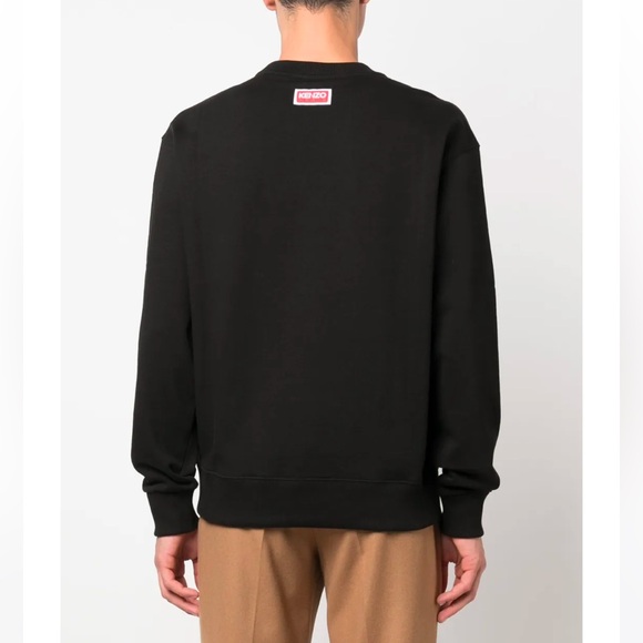 Men black sweatshirt - Picture 4 of 12